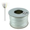 Security Alarm Cable 8-Core 100m White