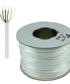 Security Alarm Cable 8-Core 100m White