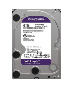 WD Purple Surveillance Hard Drive ,4 TB, 256 MB -WD43PURZ