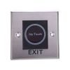 Stainless Steel DC12V Infrared Sensor No Touch Contactless Door Exit Release Button Switch with Backlight for Door Access Control